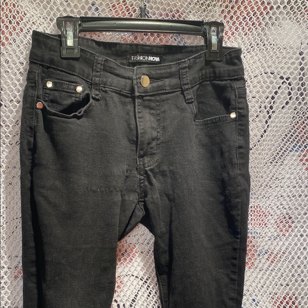 Fashion Nova Women's Black Jeans